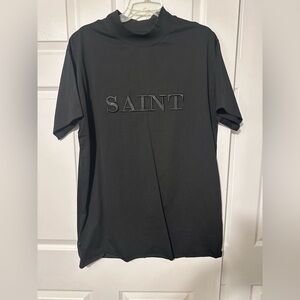 Saint Black Men's Short Sleeve Tee